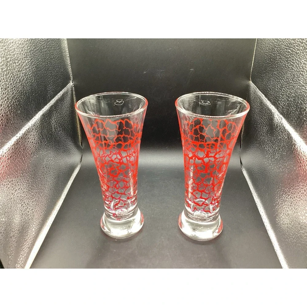 VTG Pair Of Pilsner‎ Beer Glasses-1950s-Mid-Century Modern, Retro- 7